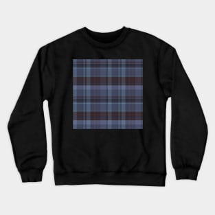 Winter Aesthetic Iona 2 Hand Drawn Textured Plaid Pattern Crewneck Sweatshirt